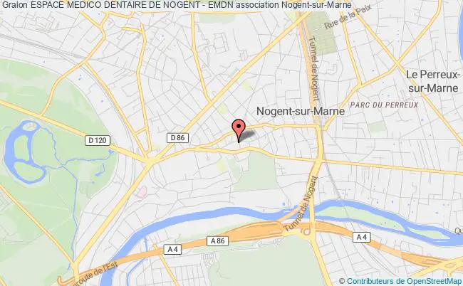 plan association Espace Medico Dentaire De Nogent - Emdn Nogent-sur-Marne