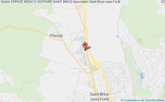 plan association Espace Medico Dentaire Saint Brice Saint-Brice-sous-Forêt