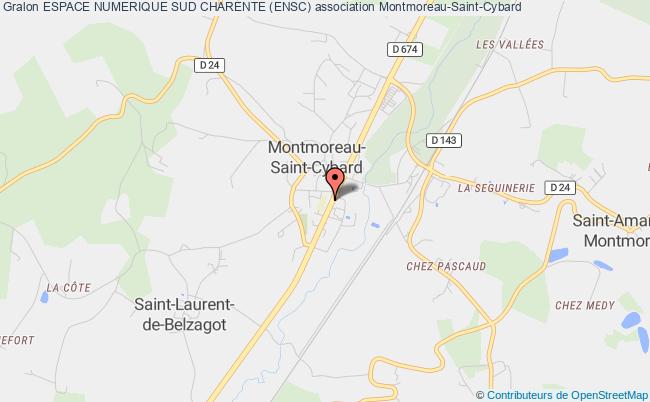 plan association Espace Numerique Sud Charente (ensc) Montmoreau-Saint-Cybard