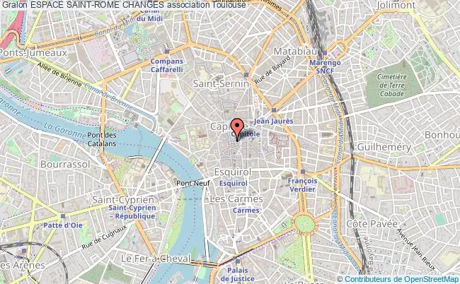 plan association Espace Saint-rome Changes Toulouse