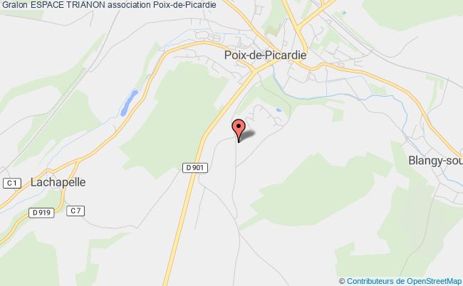plan association Espace Trianon Poix-de-Picardie