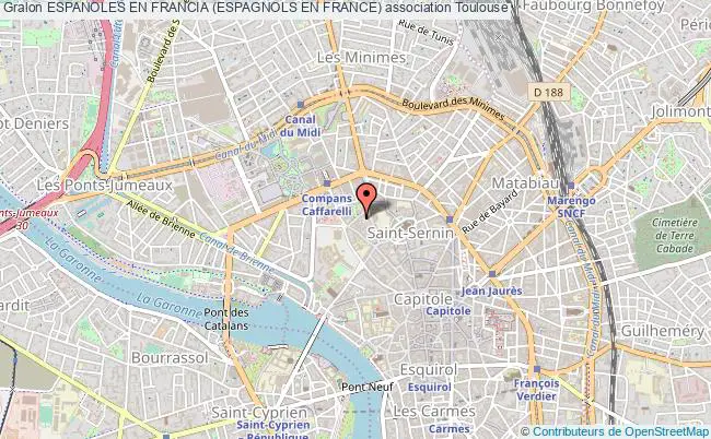 plan association Espanoles En Francia (espagnols En France) Toulouse