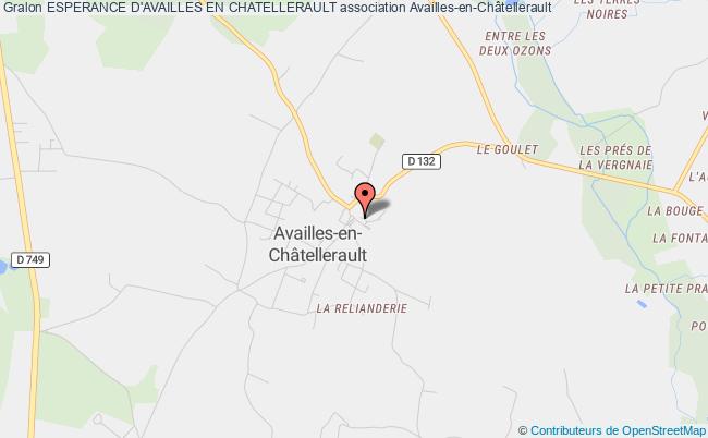 plan association Esperance D'availles En Chatellerault Availles-en-Châtellerault