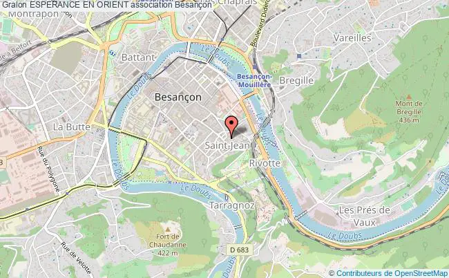 plan association Esperance En Orient Besançon