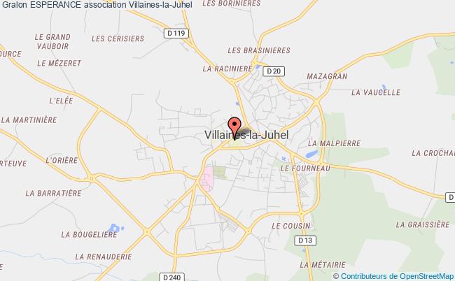 plan association Esperance Villaines-la-Juhel