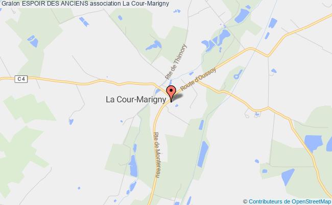 plan association Espoir Des Anciens La Cour-Marigny