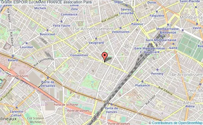plan association Espoir Djomani France Paris