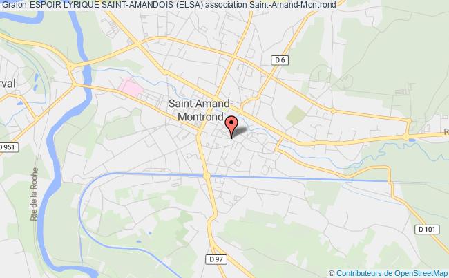 plan association Espoir Lyrique Saint-amandois (elsa) Saint-Amand-Montrond