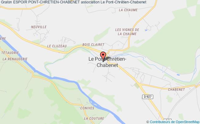 plan association Espoir Pont-chretien-chabenet Le    Pont-Chrétien-Chabenet