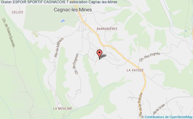 plan association Espoir Sportif Cagnacois 7 Cagnac-les-Mines