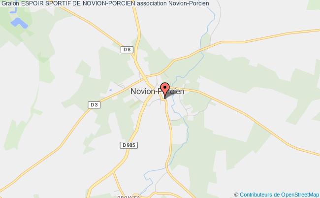 plan association Espoir Sportif De Novion-porcien Novion-Porcien