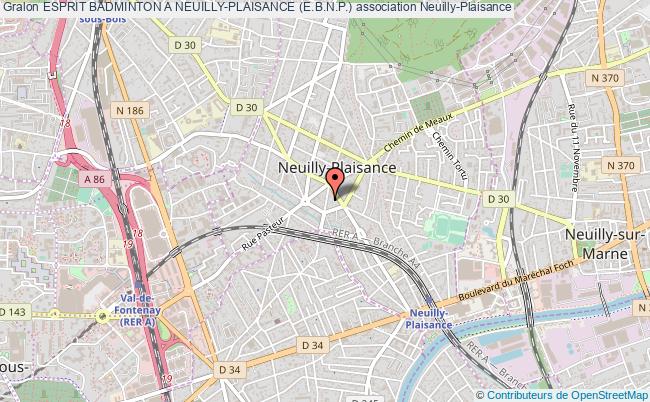 plan association Esprit Badminton A Neuilly-plaisance (e.b.n.p.) Neuilly-Plaisance