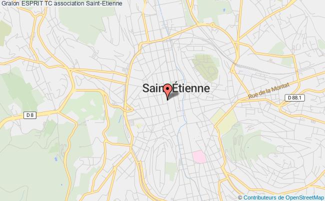 plan association Esprit Tc Saint-Étienne