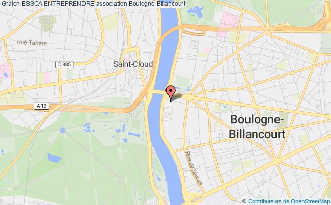 plan association Essca Entreprendre Boulogne-Billancourt