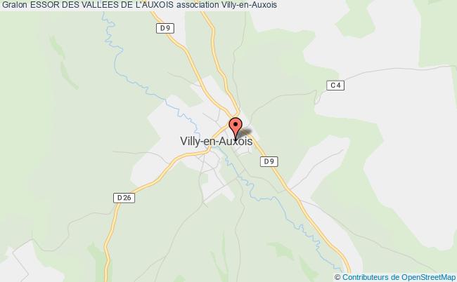 plan association Essor Des Vallees De L'auxois Villy-en-Auxois
