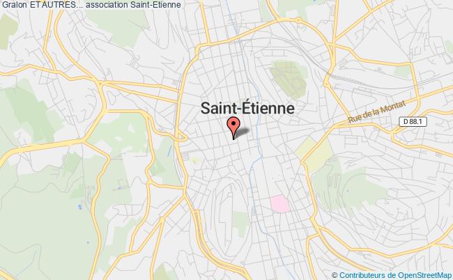 plan association Et Autres... Saint-Étienne