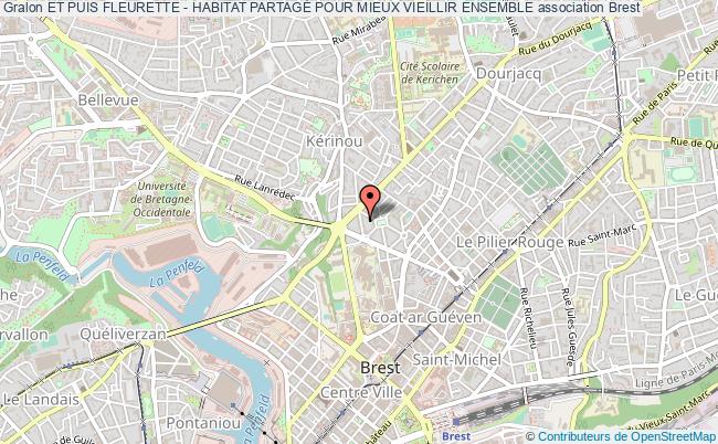 plan association Et Puis Fleurette - Habitat PartagÉ Pour Mieux Vieillir Ensemble Brest