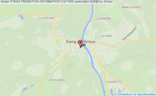 plan association Etang Promotion Information Culture Étang-sur-Arroux