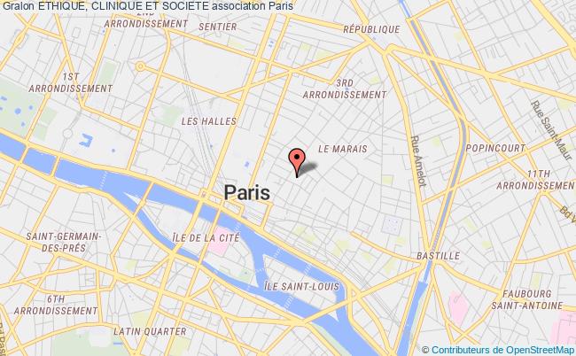 plan association Ethique, Clinique Et Societe Paris