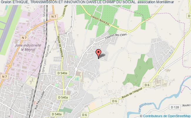 ETHIQUE, TRANSMISSION ET INNOVATION DANS LE CHAMP DU SOCIAL.