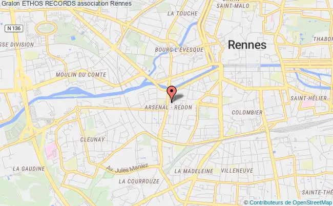 plan association Ethos Records Rennes