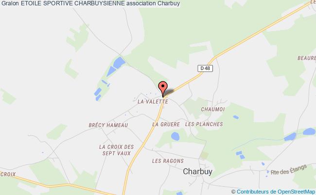 plan association Etoile Sportive Charbuysienne Charbuy