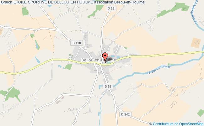 plan association Etoile Sportive De Bellou En Houlme Bellou-en-Houlme