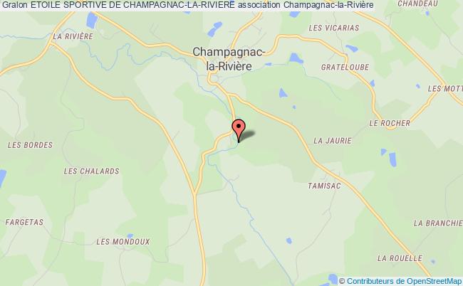 plan association Etoile Sportive De Champagnac-la-riviere Champagnac-la-Rivière