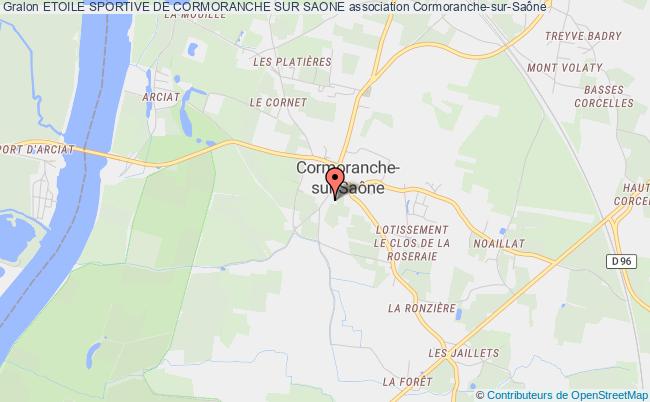 plan association Etoile Sportive De Cormoranche Sur Saone Cormoranche-sur-Saône