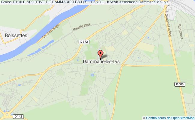 plan association Etoile Sportive De Dammarie-les-lys - Canoe - Kayak Dammarie-les-Lys