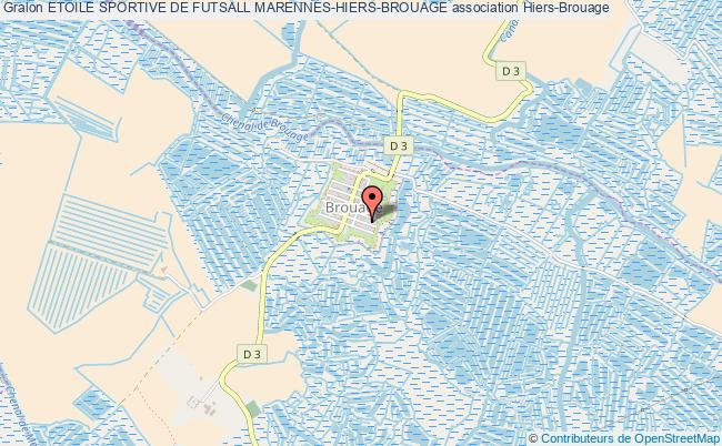 plan association Etoile Sportive De Futsall Marennes-hiers-brouage Hiers-Brouage