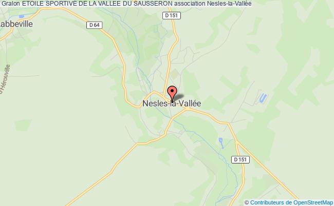 plan association Etoile Sportive De La Vallee Du Sausseron Nesles-la-Vallée