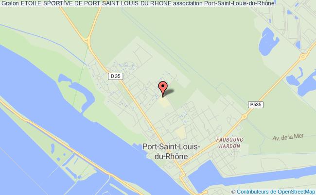 plan association Etoile Sportive De Port Saint Louis Du Rhone Port-Saint-Louis-du-Rhône