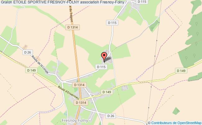 plan association Etoile Sportive Fresnoy-folny Fresnoy-Folny