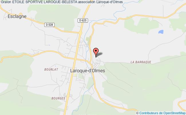 plan association Etoile Sportive Laroque-belesta Laroque-d'Olmes