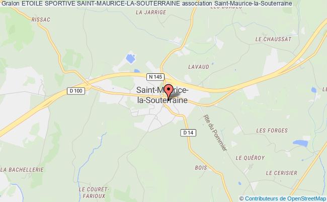 plan association Etoile Sportive Saint-maurice-la-souterraine Saint-Maurice-la-Souterraine