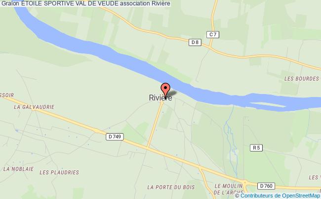 plan association Étoile Sportive Val De Veude Rivière