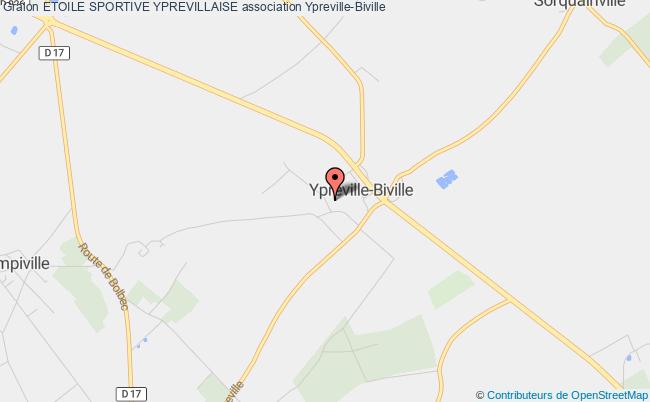 plan association Etoile Sportive Yprevillaise Ypreville-Biville
