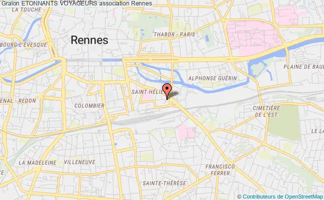 plan association Etonnants Voyageurs Rennes