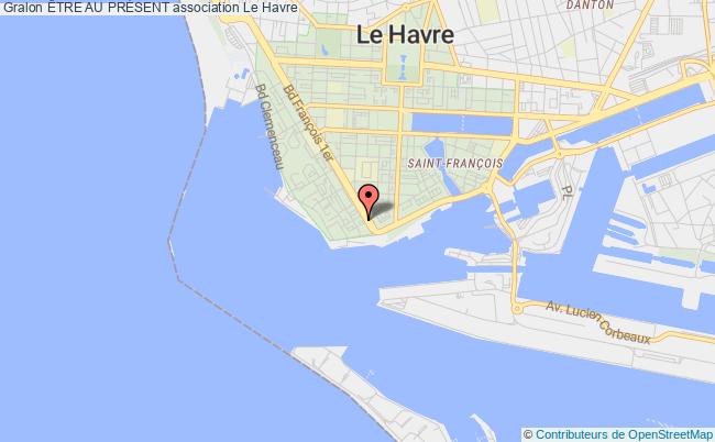 plan association Être Au PrÉsent Havre