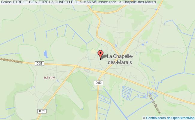 plan association Etre Et Bien-etre La Chapelle-des-marais La Chapelle-des-Marais