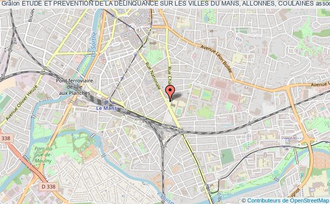 ETUDE ET PREVENTION DE LA DELINQUANCE SUR LES VILLES DU MANS, ALLONNES, COULAINES