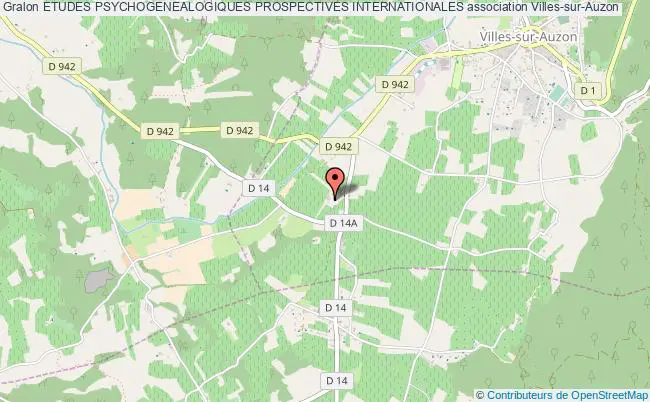 plan association Etudes Psychogenealogiques Prospectives Internationales Villes-sur-Auzon