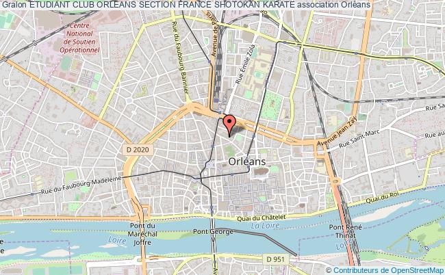 ETUDIANT CLUB ORLEANS SECTION FRANCE SHOTOKAN KARATE