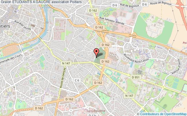 plan association Etudiants A Gauche Poitiers