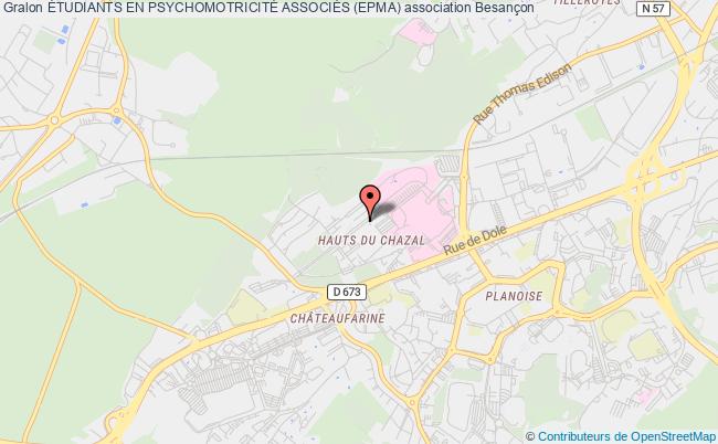 plan association Étudiants En PsychomotricitÉ AssociÉs (epma) Besançon