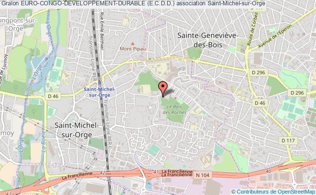 plan association Euro-congo-developpement-durable (e.c.d.d.) Saint-Michel-sur-Orge