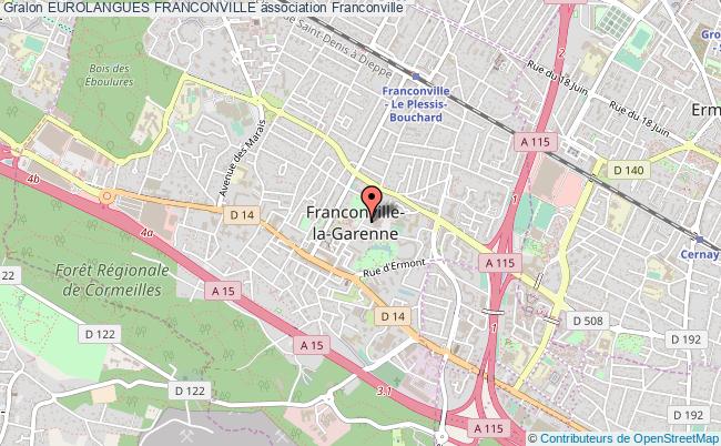 plan association Eurolangues Franconville Franconville