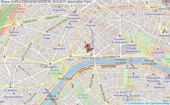 plan association Eurolebanese Medical Society Paris