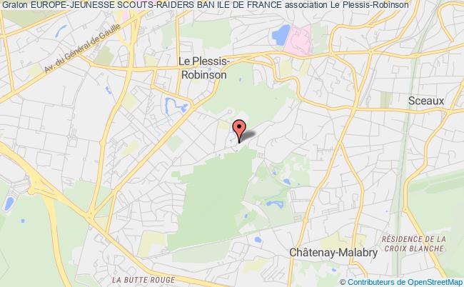 EUROPE-JEUNESSE SCOUTS-RAIDERS BAN ILE DE FRANCE